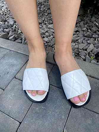 BENZ Шльопанці жіночі BENZ Di 53 білі (літо, шкіра натуральна) (3988) Коломыя