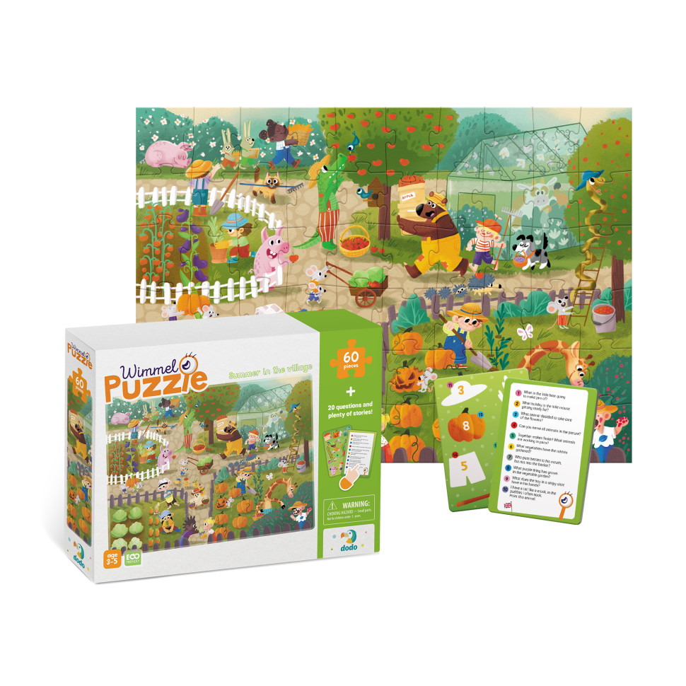Дитячий Віммельпазл "Літо на селі" 300558, 60 елементів Вінниця - фото 2