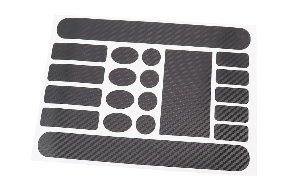 Захисна плівка на раму (0,15мм), карбон Київ - фото 1