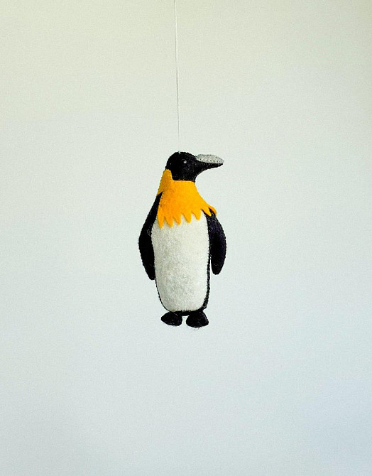 Мягкая фетровая игрушка пингвин ручной работы – безопасная развивающая игрушка Киев - изображение 4