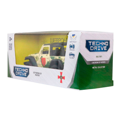 Машина Battat серії Шеврони Героїв - Jeep Wrangler Rubicon - ОК Південь (250398UM) Вінниця - фото 12