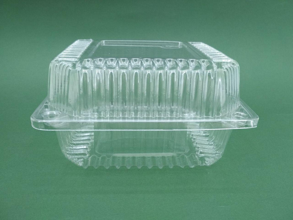 Контейнер пластиковий з відкидною кришкою SL25-1 (V1350мл\139*139*47!32) (50 шт) Харків - фото 1