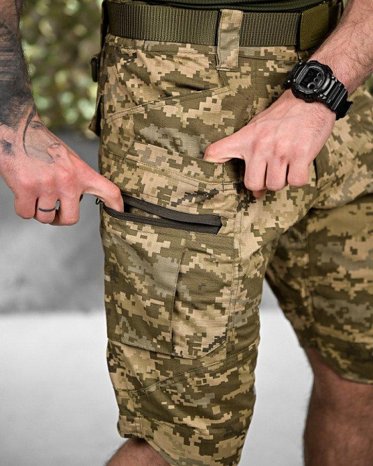 Тактичні шорти PREMIUM піксель ДЛ7039 Одеса - фото 4