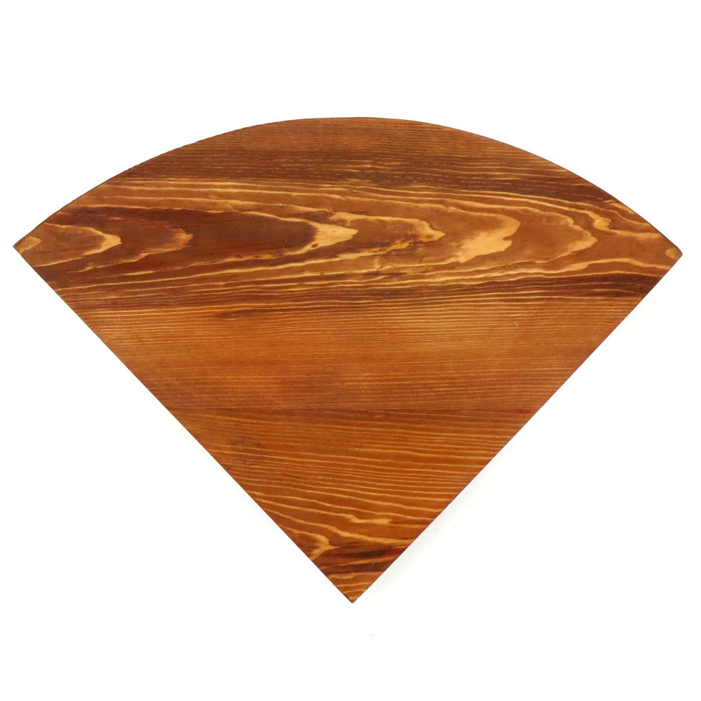 Угловая настенная полка 