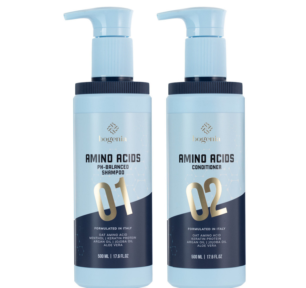 Набор для ухода за волосами Bogenia Amino Acids (Шампунь Кондиционер) Запорожье - изображение 1