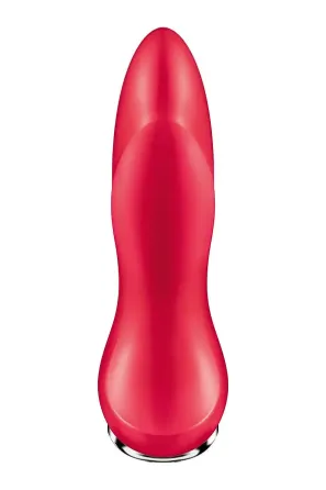 Анальна смарт-вібропробка із перлинним масажем Satisfyer Rotator Plug 1+ Red Львів