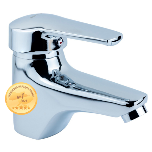 Змішувач HM d40мм для раковини литий на гайці Aquatica Житомир - изображение 1