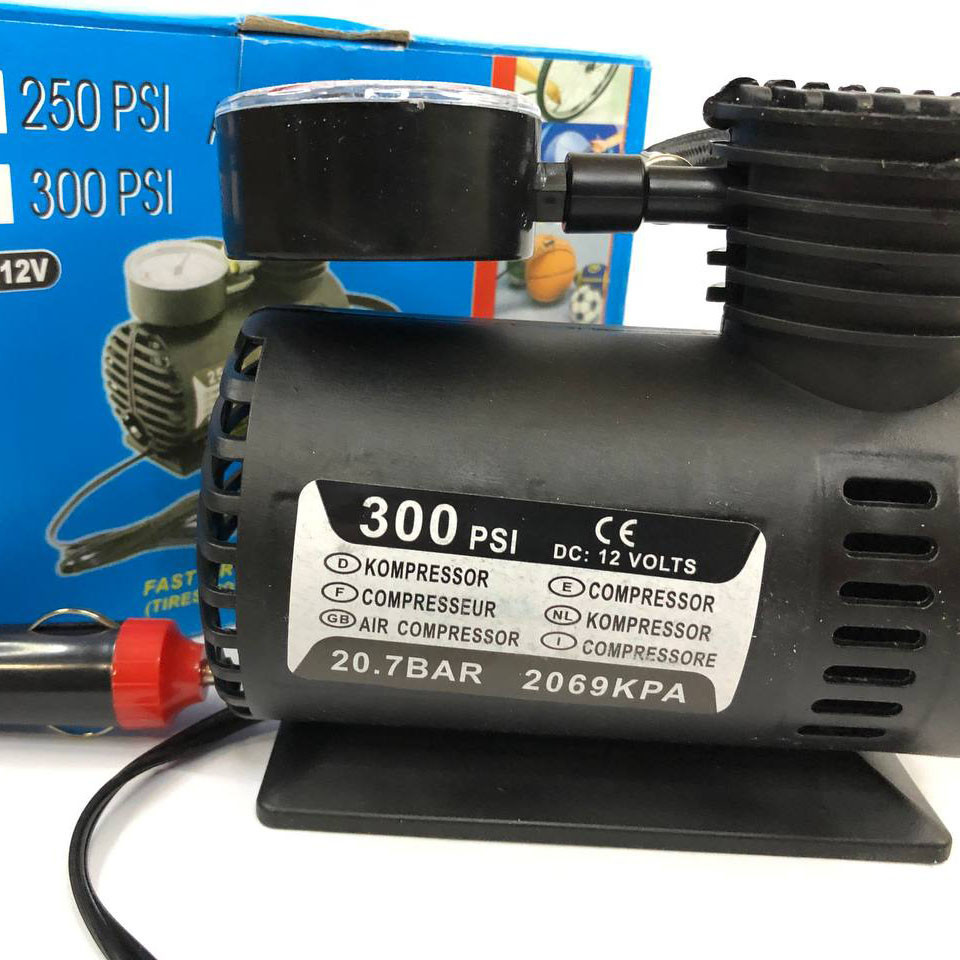 Компрессоры автомобильные 12v, Автонасос с измерителем давления в шинах, Компрессор EW-884 автомобильный насос Киев - изображение 3