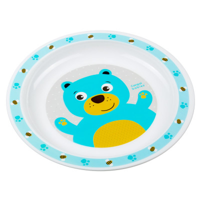 Тарелка детская Canpol babies Cute Animals Мишка Бирюзовая (4/411) Винница - изображение 1