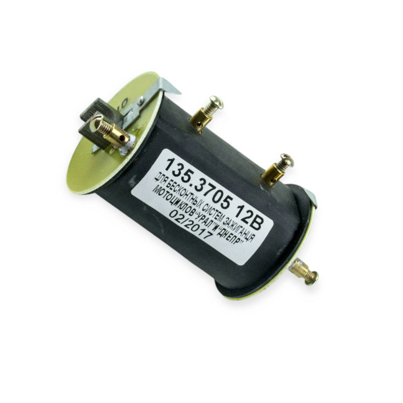 Катушка МТ Днепр 12V для контактного зажигания черная зажигания Мукачево - изображение 1