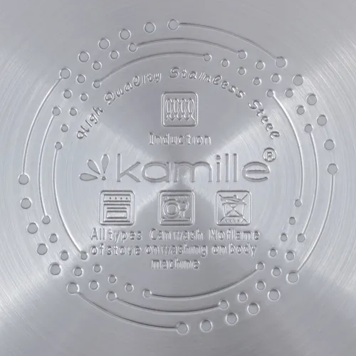 Набір каструль 4 предмети (каструлі 2,1/3,7л) нержавіюча сталь 5910 KAMILLE Житомир