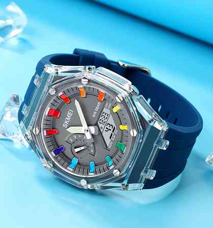 Skmei 2100BU Blue SBR Киев