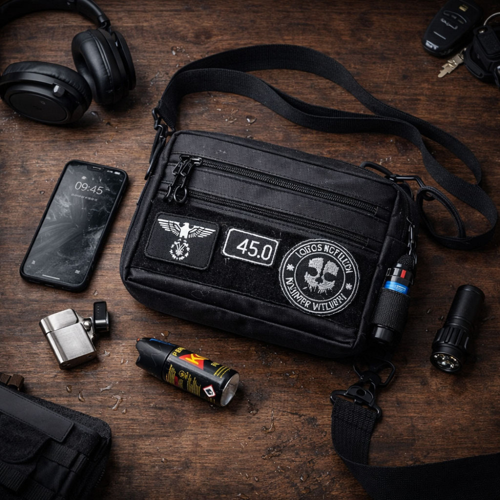 Военная сумка всу мужская сумка слинг, Сумка через плечо военная маскировка Мужская кросс-боди JI-26 Львов - изображение 8