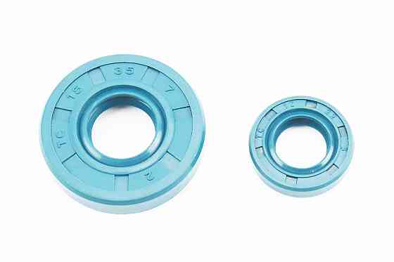 Сальники к-кт 2шт (12x22x5; 15x35x7) сині Киев