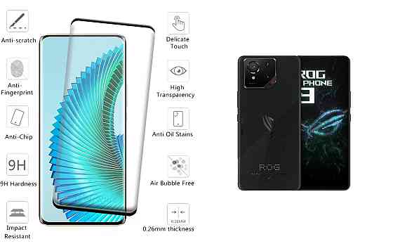 Захисне скло HyperGlass Pro для ASUS ROG Phone 9, Phone 9 Pro – максимальна чутливість та захист Київ