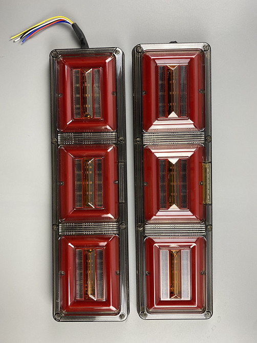 Задній світлодіодний LED ліхтар універсальний, задня фара додаткове світло 39 діодів Мукачево - фото 8