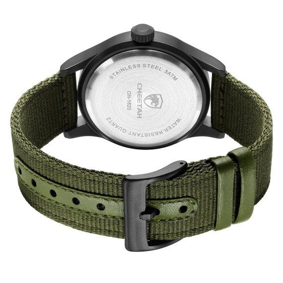 Мужские тактические наручные часы Cheetah Command (Зеленый) Киев - изображение 4