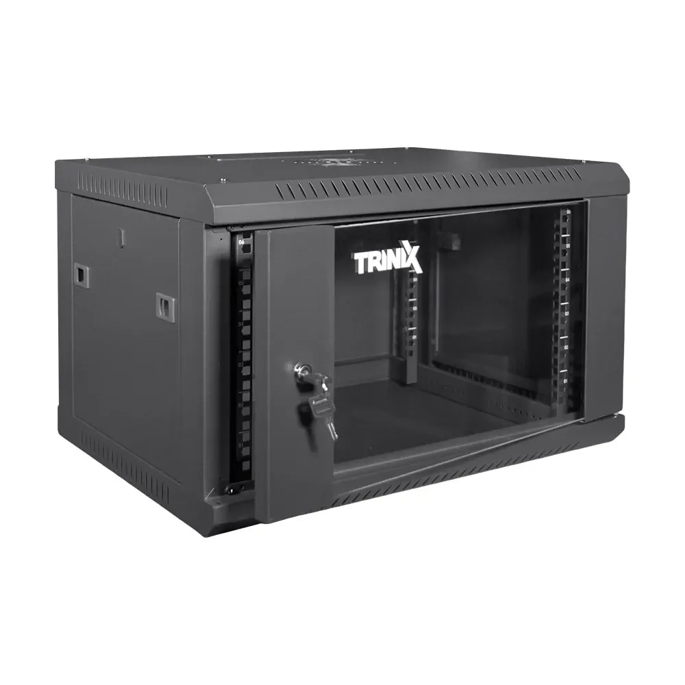Комутаційна шафа Trinix TRX-6U/600x450x370 Black (25-00055) Київ - фото 3
