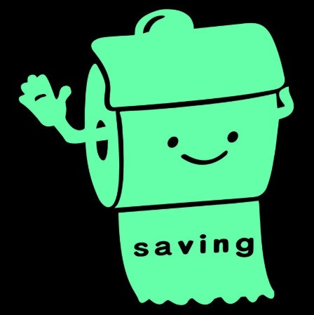 Наклейка люминесцентная салатовая для туалета - размер стикера 15*15см, (поглощает свет и светится в темноте) Киев - изображение 1