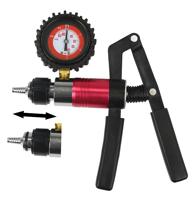 Вакуумный насос ручной с манометром для прокачки и вакуума 21 элемент Mar-Pol (M57698) Нововолынск - изображение 4