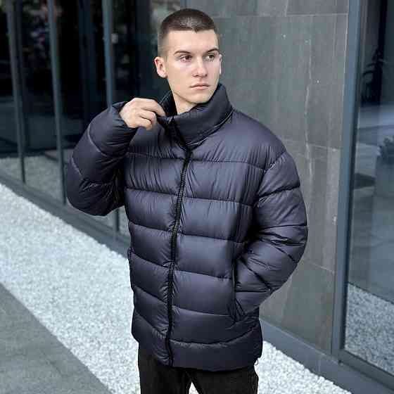 Чоловіча зимова куртка темно-синя Pobedov Snowfall Київ