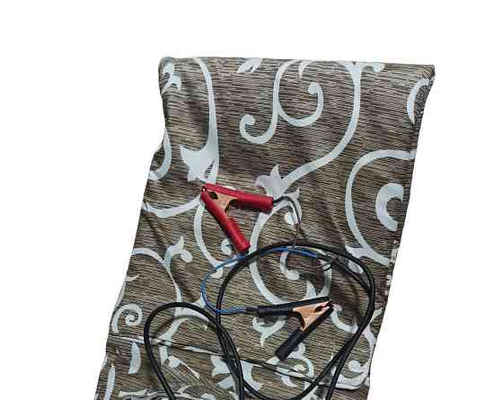 Електроковдра від акумулятора 12v 145х165 см 12 V, біло-коричнева Вінниця