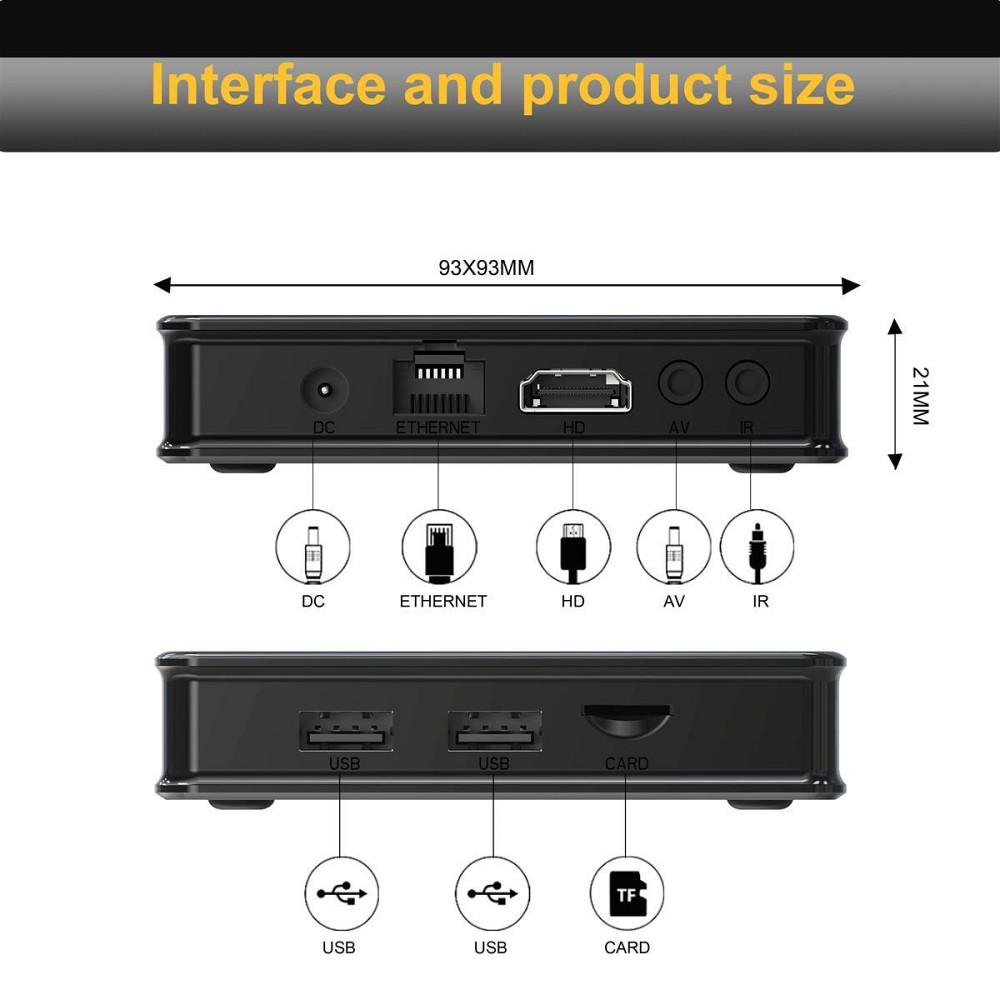 Медіаплеєр X96 X5 2/16 ( Чорний ) Харків - фото 10