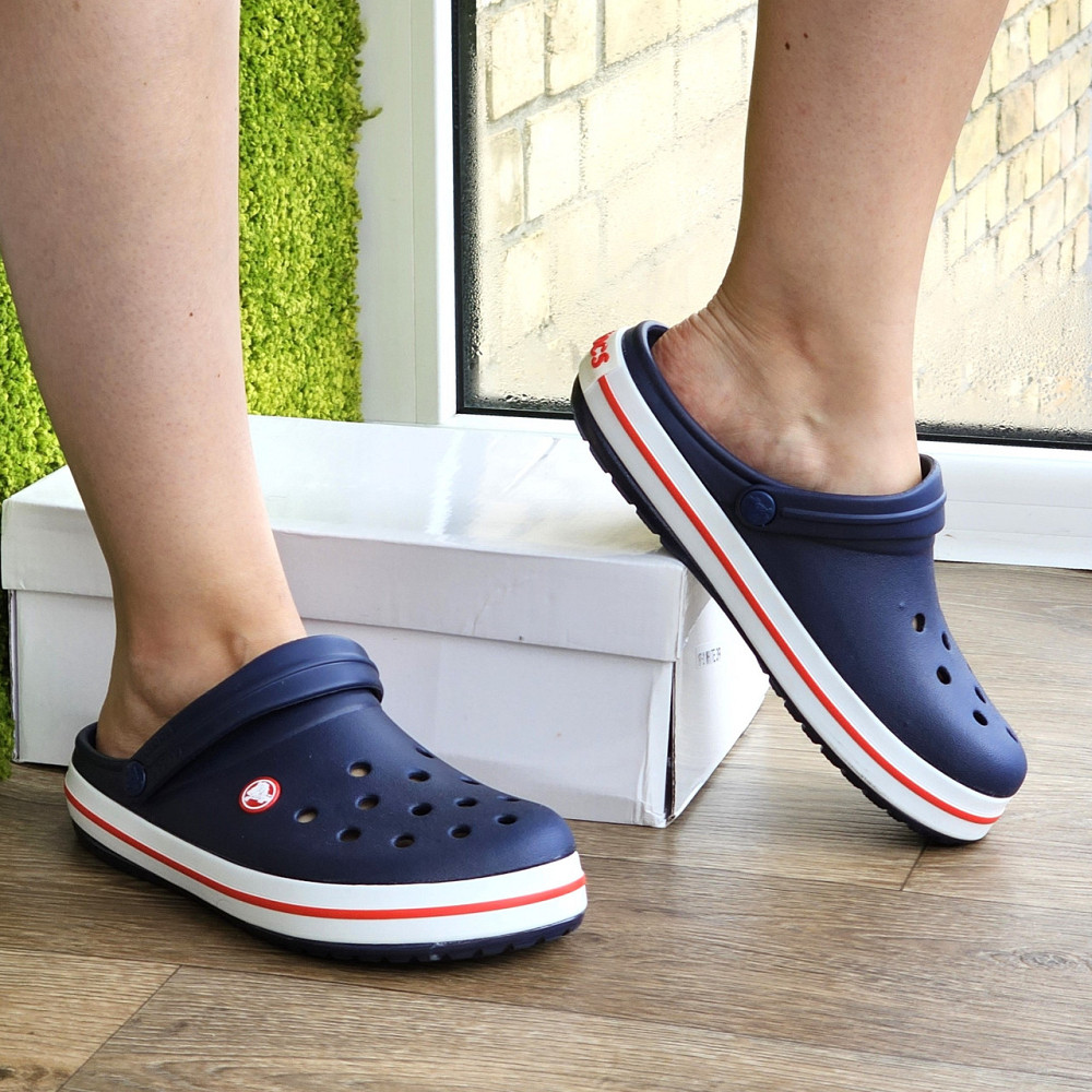 Жіночі Крокси Сині капці CROCS Шльопанці (розміри: 34,36) Дніпро - фото 4