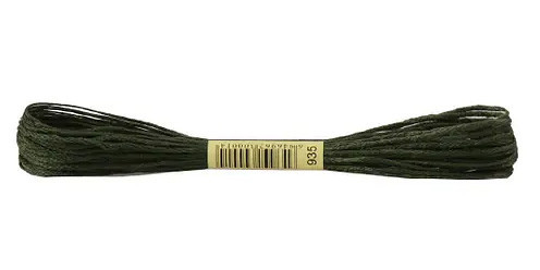 Мулине для вышивания 935 темно-зеленый Киев - изображение 1