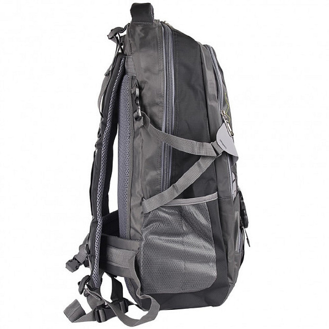 Рюкзак туристичний Wenhao 50 л чорний R506083-BK Київ - фото 2