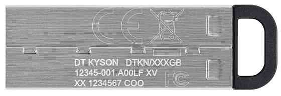 Flash Drives Kingston DataTraveler Kyson 64GB USB 3.2 (DTKN/64GB) Silver/Black (6622888) Киев