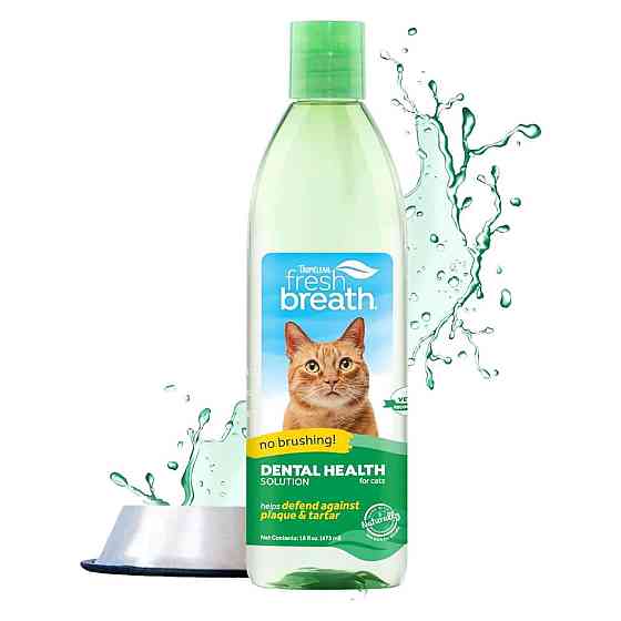 Добавка в воду TropiСlean "Свіжий подих" для гігієни порожнини рота кішок 473 мл Київ