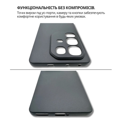 Чехол для мобильного телефона BeCover Silicone Infinix Note 50 4G (X6858) Black (714668) Винница - изображение 2