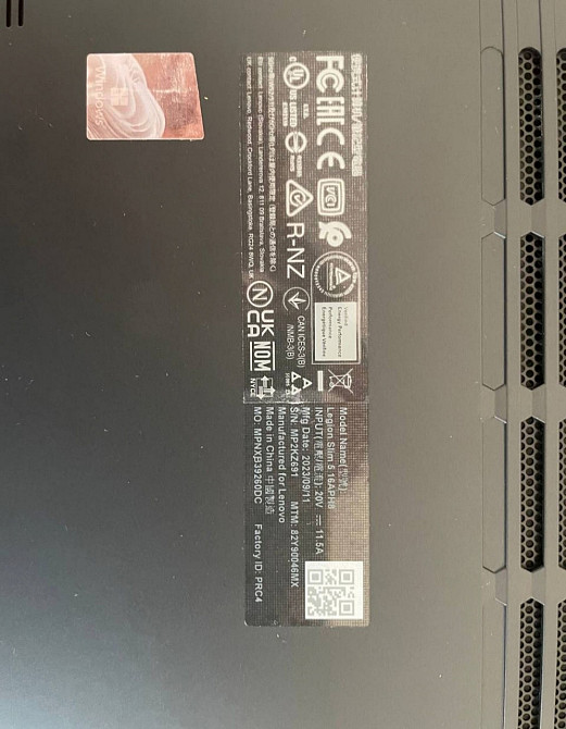 Ноутбук: Lenovo Legion 5 Slim. Київ - фото 7