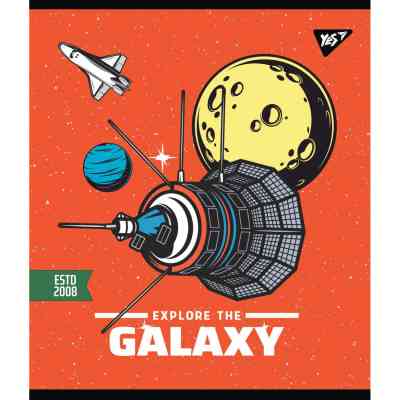 Зошит Yes А5 Galaxy Exploring 12 аркушів лінія (765165) Вінниця