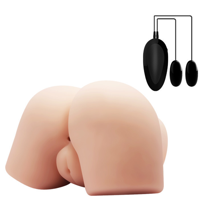 Мастурбатор подвійної стимуляції Crazy Bull Vagina and Anal Realistic Skin-Like Texture Sex Aura Київ - фото 2