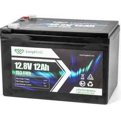 Батарея LiFePo4 Longttech LiFePO4 12.8V - 12Ah (LAR1212-LT12-R32) Винница