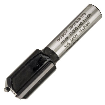 Фреза Bosch Professional пазовая с двумя лезвиями, Std, S8, D14, L20 (2.608.628.375) Винница - изображение 1