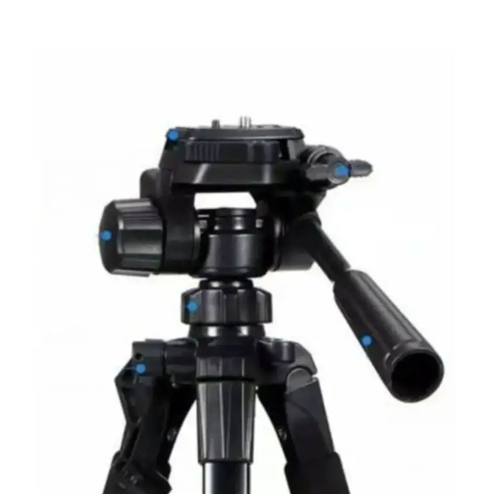 Штатив тринога NeePho NP-8820 не знімний майданчик + тримач + чохол (56-150см) Чорний Вінниця - фото 6