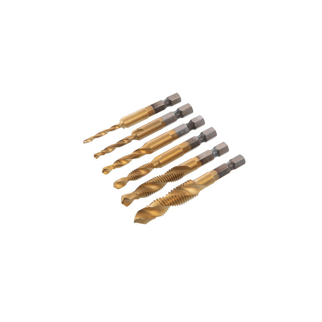 Набір свердел-мітчиків, 6 од. INTERTOOL SD-5841 Київ - фото 1