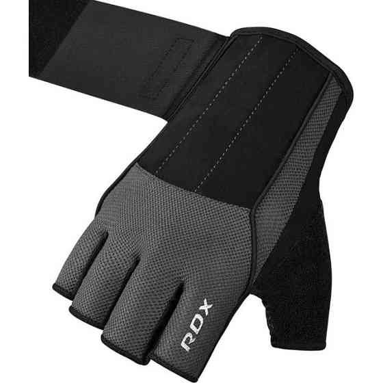 Рукавички для фітнесу RDX W3 GREY WITH EVA PADDING-M Каменское