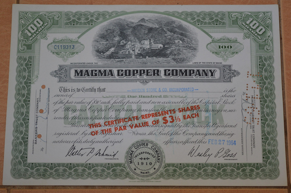 Акция. США. 1964 год №9313 (Б-1) Полтава - изображение 1