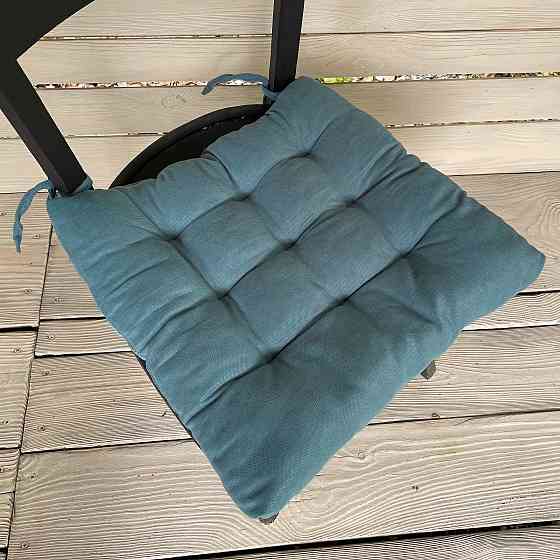 Подушка для стільців (40x40х5 см) Decorator Sparta колір сіро-блакитний 84-072 Київ