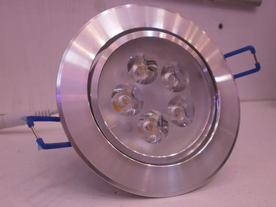 Вбудований стельовий LED світильник Aufun 3W, поворотний, тепле біле світло (3000K) Київ