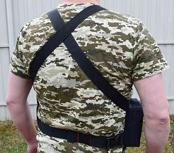 Жилет розвантажувальний з карманом Novator G-3 Black Київ