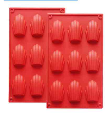 ФОРМА СИЛІКОНОВА ФОРМА НА 9 ВИРОБІВ МАДЛЕН 30 Х 17 Х 3 СМ (ШТ) 0098 ABA-OPT Одеса