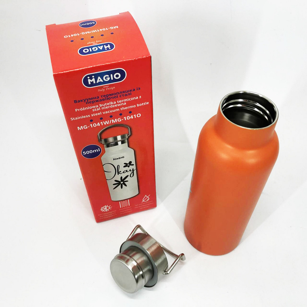 Термочашки для гарячих напоїв Magio, Термоконтейнер для напоїв, Термос у вигляді пляшки PL-36 Івано-Франківськ - фото 5