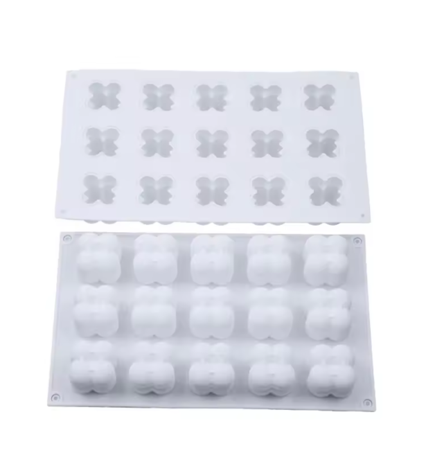 Форма силиконовая на 15 изделий 29 х 17 см Кристаллы антипригарная, для изготовления сладостей Одесса - изображение 3