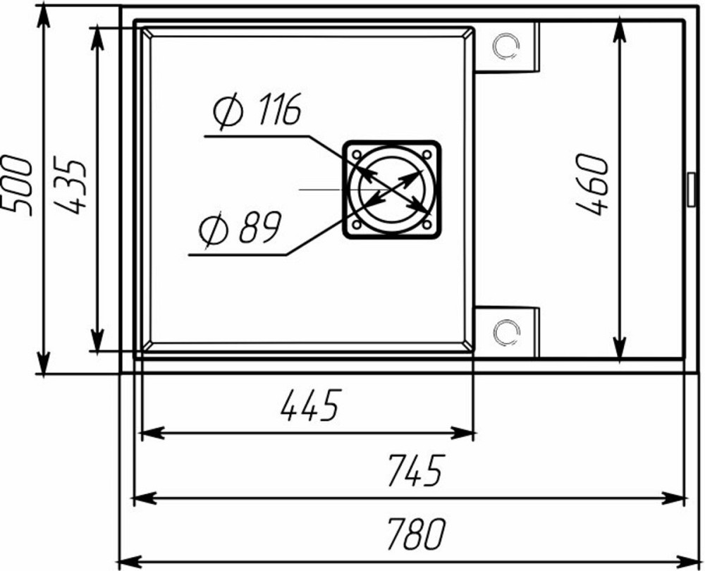 VALESO Гранітна мийка VALESO GALANS 7850 матова Сірий мусон Киев - изображение 4