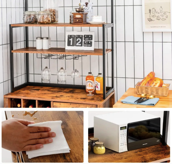 Стелаж винний Costway Vinoteca кухонна шафа в стилі Loft Киев - изображение 2